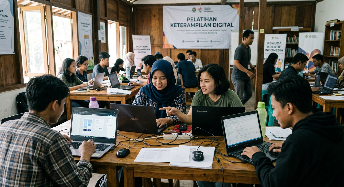 LIVESGP GOWA Gelar Workshop Literasi Digital untuk Pemuda