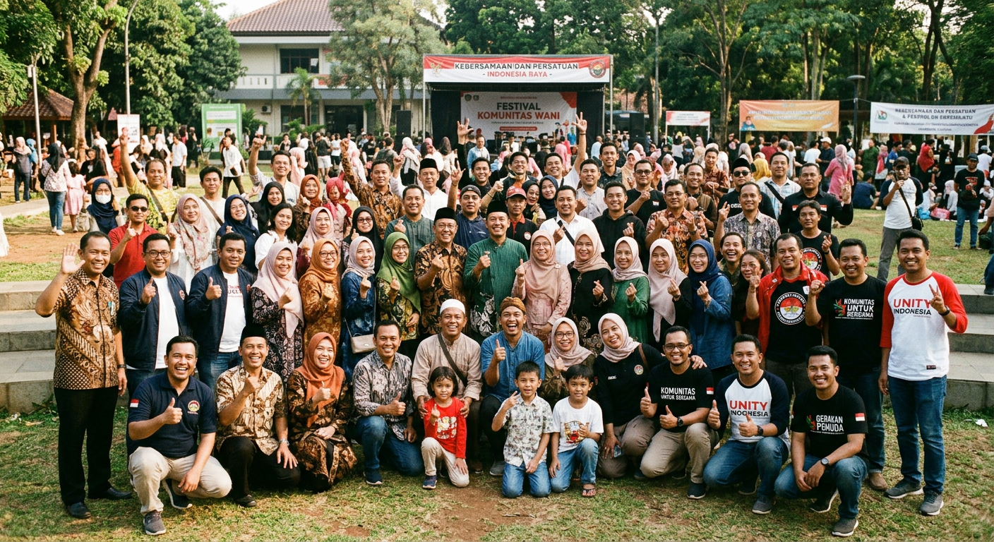 LIVESGP GOWA Bersama - Program untuk memperkuat hubungan anggota dan masyarakat.