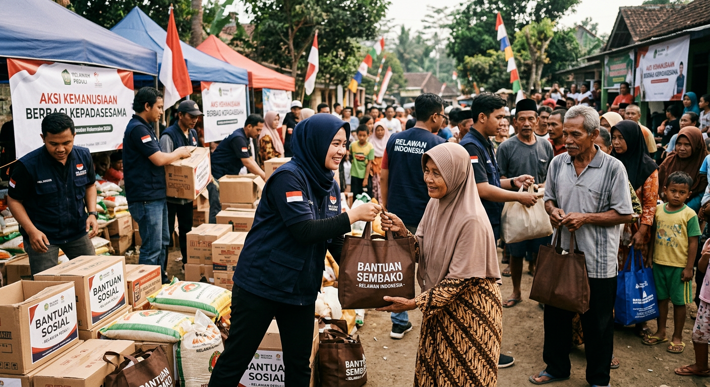 LIVESGP GOWA Peduli - Program sosial untuk membantu masyarakat yang membutuhkan.